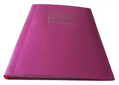 A4 Pink Flexible Cover 40 Pocket Display Book - Presentation Folder • £5.49