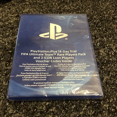 Playstation Plus 14 Day Trial FIFA Ultimate Team Rare Players Pack - PS4 - New • £4.99