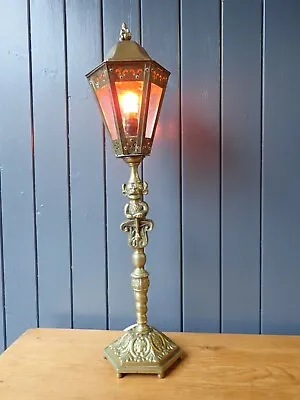 £125 • Buy Tall Brass Lincoln Imp Table Lamp