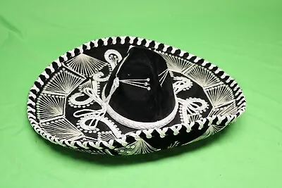 Adult Belri Mexican Mariachi Hat Sombrero Charro Cinco De Mayo Halloween Costume • $70