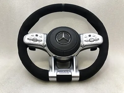 19-22 Oem Mercedes Amg Supersport Steering Wheel Complete W463 G-class W205 C63 • $1600