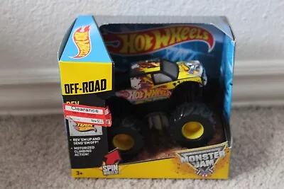 Hot Wheels Monster Jam Monster Truck Team Hot Wheels Rev Tredz NIB • $3.99