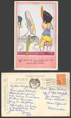 MABEL LUCIE ATTWELL 1948 Old Postcard Must Be All Smart For Glad New World 883 • £1.99