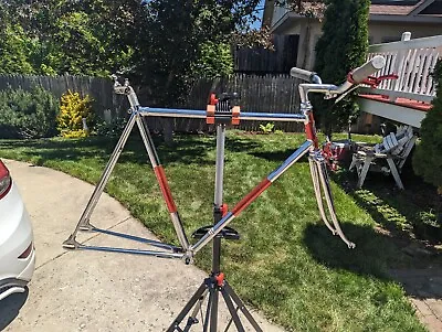 1974/75 Atala Pista Chrome Vintage Track Bike Fixed Gear Frameset Only! 58 CM • $525