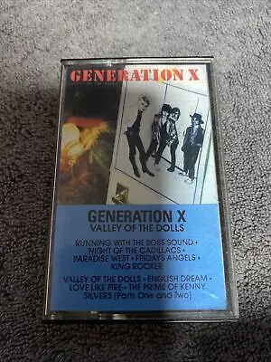 $0.99 • Buy GENERATION X VALLEY OF THE DOLLS Rare Punk Rock Vintage Cassette Tape (1979)