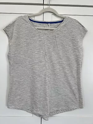 Boden Women’s T Shirt Black And White Cap Sleeve NWT • $12