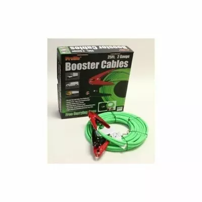 Century Pro Glo 2 Gauge 25' Booster Cables D1110225GN • $104.71