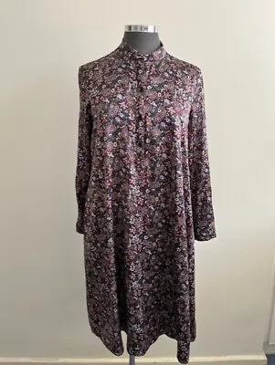 $120 • Buy Scanlan Theodore Paisley Silk Print Dress Size 10