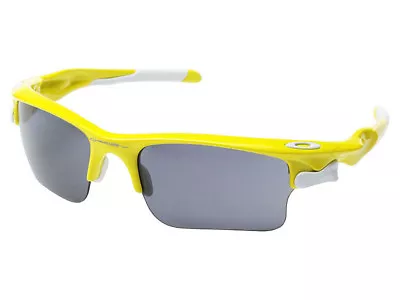 Oakley Fast Jacket XL Sunglasses OO9097-15 Lemon Peel/Grey • $149.99