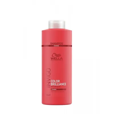 £16.65 • Buy Wella Professionals Invigo Brilliance Shampoo 1000ml/1L Coarse FREE P&P