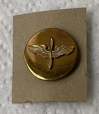 Military Wings Enlisted Aviation Army Collar Pin Gemsco N.Y. • $9.99