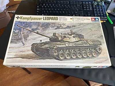 Tamiya 1/35 West German Leopard Dual Motorized Push Button Remote Control MIB • $75