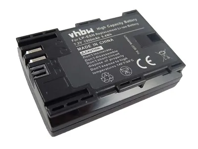 BATTERY 1300mAh + CHIP For Canon BG-E6 LP-E6N • £21.60