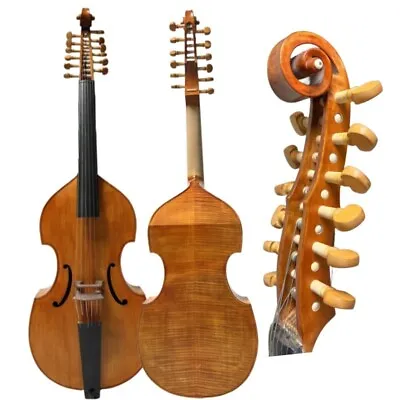 Baroque Style SONG Profession Maestro 6*6 String 27  Viola Da Gambasweet Tone • $1199