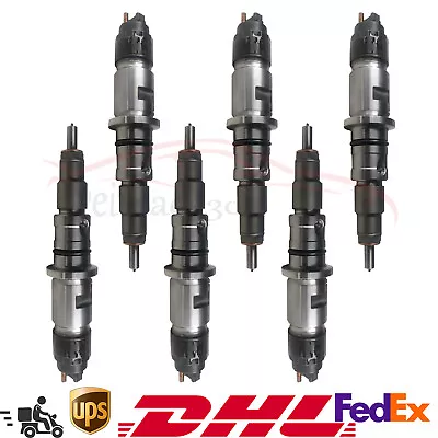 6x Diesel Fuel Injector 0445120161 4988835 For Ford Cummins ISB6.7 ISB4.5 Engine • $499