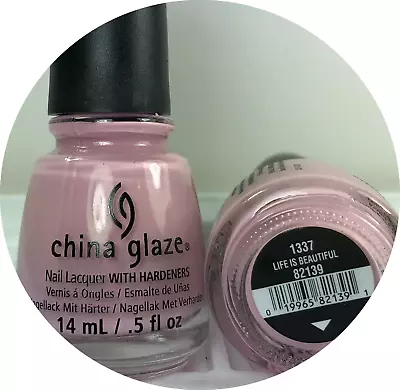 China Glaze Nail Polish - Life Is Beautiful - Discontinued Lacquer • $6.95