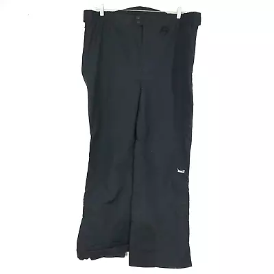 Marker - Men's Xxl - Black 100% Nylon Side Zipper On Legs Snow Ski Pants • $25.50