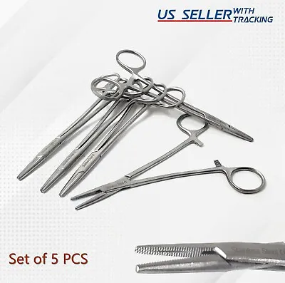 5x Mayo-Hegar Needle 5.5  Holder Driver Surgical Suture Piercing Locking Forceps • $9.99