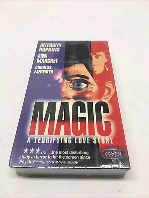 Magic - VHS - A Terrifying Love Story - 1978 - Anthony Hopkins - Ann-Margret • $9.99