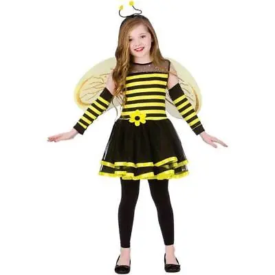 £11.49 • Buy Wicked Costumes Bumblebee Girl's Fancy Dress Costume