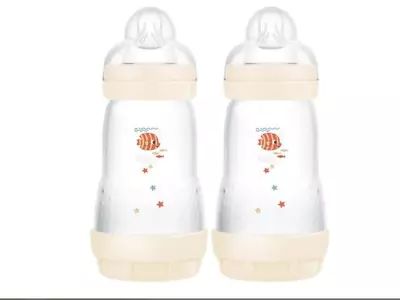 MAM Easy Start Self Sterilising Anti-Colic Baby Bottle Pack Of 2 (2 X 260 Ml) • £14.50