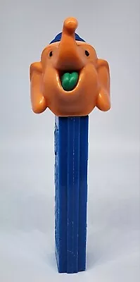 Vintage Pez Dispenser- No Feet Circus Elephant With Orange Head And Blue Hat • $15.50