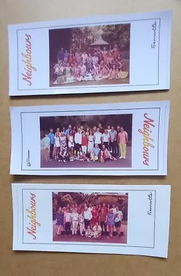 Neighbours  Re Printed 2022-23 Cast Cards Photo Copies  • £0.99