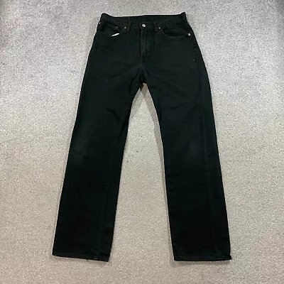 Vintage LEVI'S 751 Jeans Mens (34 Inch Waist) (34 Inch Leg) Regular Fit Black • £17.99