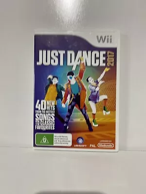Wii Nintendo Game - JUST DANCE 2017 - Complete With Manual • $14.11