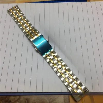 High Quality Stainless Steel Watch Strap Metal Band Mens Bracelet 18/20/22mm • $16.88