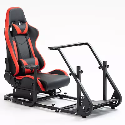 Marada Racing Simulator Cockpit With Seat Fits Logitech G29 G920 G923 GPRO • £279.99