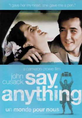 $18.54 • Buy Say Anything (Bilingual) (Canadian Release) New DVD