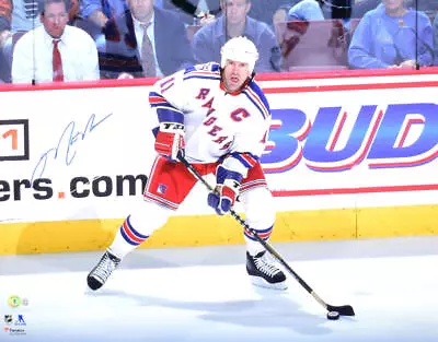 Mark Messier Autographed New York Rangers 16x20 Close UP Photo- Beckett Hologram • $119