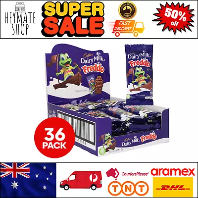 36x Giant Cadbury Freddo Frog Chocolates Milk Share Birthday Candy Snack Treats • $40.71
