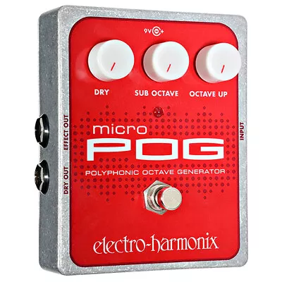 Electro-Harmonix Micro Pog Polyphonic Octave Generator Effects Pedal EHX • $244.90