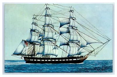 Baltimore  MD Postcard-  Constellation  Sailing Frigate Ship • £4.74