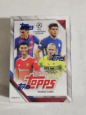 Topps 2021-22 UEFA Champions League Collection Trading Card Blaster Box Sealed • $20.99