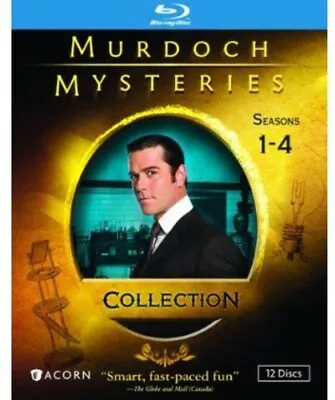 Murdoch Mysteries Collection: Seasons 1 -4 (12pc) New Bluray • $158.53