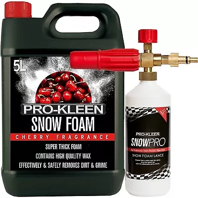 ProKleen Lavor Lance Compatible Gun Cannon & Cherry Snow Foam Pressure Washer • £35.95