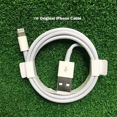 Genuine IPhone Charger Fast For Apple Cable USB Lead 6 7 8 X XS XR 11 Pro Max UK • £1.47