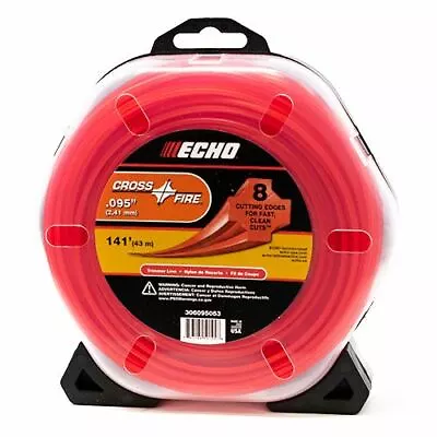 Echo Cross-Fire .095 Trimmer Line 1/2 Pound Donut (141 Feet) 306095053 • $16.98