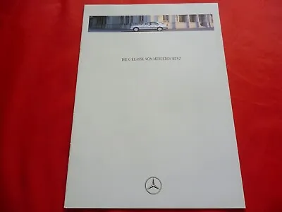 Mercedes W202 C-Class Sedans C 180-C 250 TD Brochure From 8/1995 • $7.43