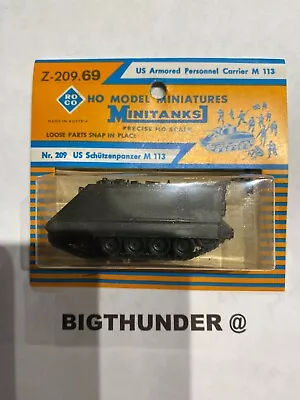 Roco Mini Tanks US Armored Personnel Carrier M113 # Z-209 • $11.99