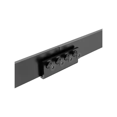 Rolltrak Matte Black Barn Door Track Joiner • $21