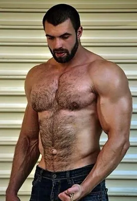 Male Cute Athletic Muscular Nice Beefcake 5  X 7  Men Interest Photo Cri 125-124 • $2.39