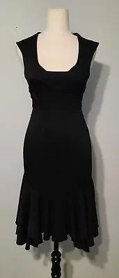 Zac Posen For Target Black Sleeveless Fitted Mermaid Pencil Dress Size 6 • $22.83