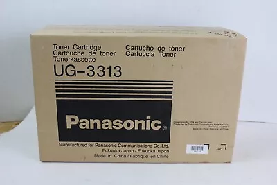 Panasonic UG-3313 Black Fax Toner Cartridge Factory Sealed New • $24.99