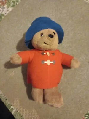 Paddington Bear 2015 Rainbow Design Teddy Soft Plush Cuddly Brown Toy • £7.50