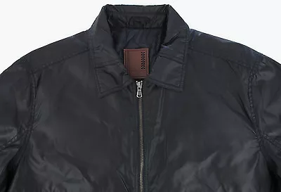 Men's ROBERT COMSTOCK Black  Waxed  Jacket XLarge XL NWT NEW Awesome! • $49.99