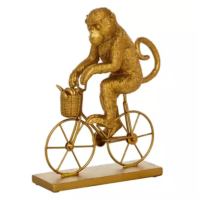 Gold Stone Eclectic Monkey Sculpture • $23.71